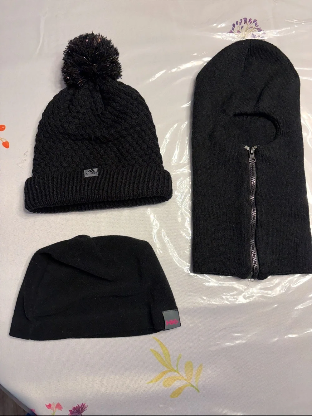 adidas Kids Black Knit Pom Beanie and more